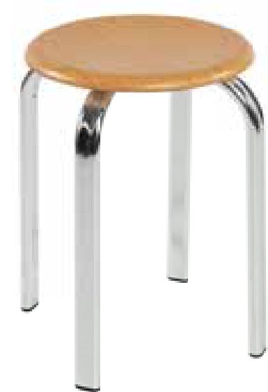Aluseat 133/AL/DİKİLİ — Tabouret Empilable