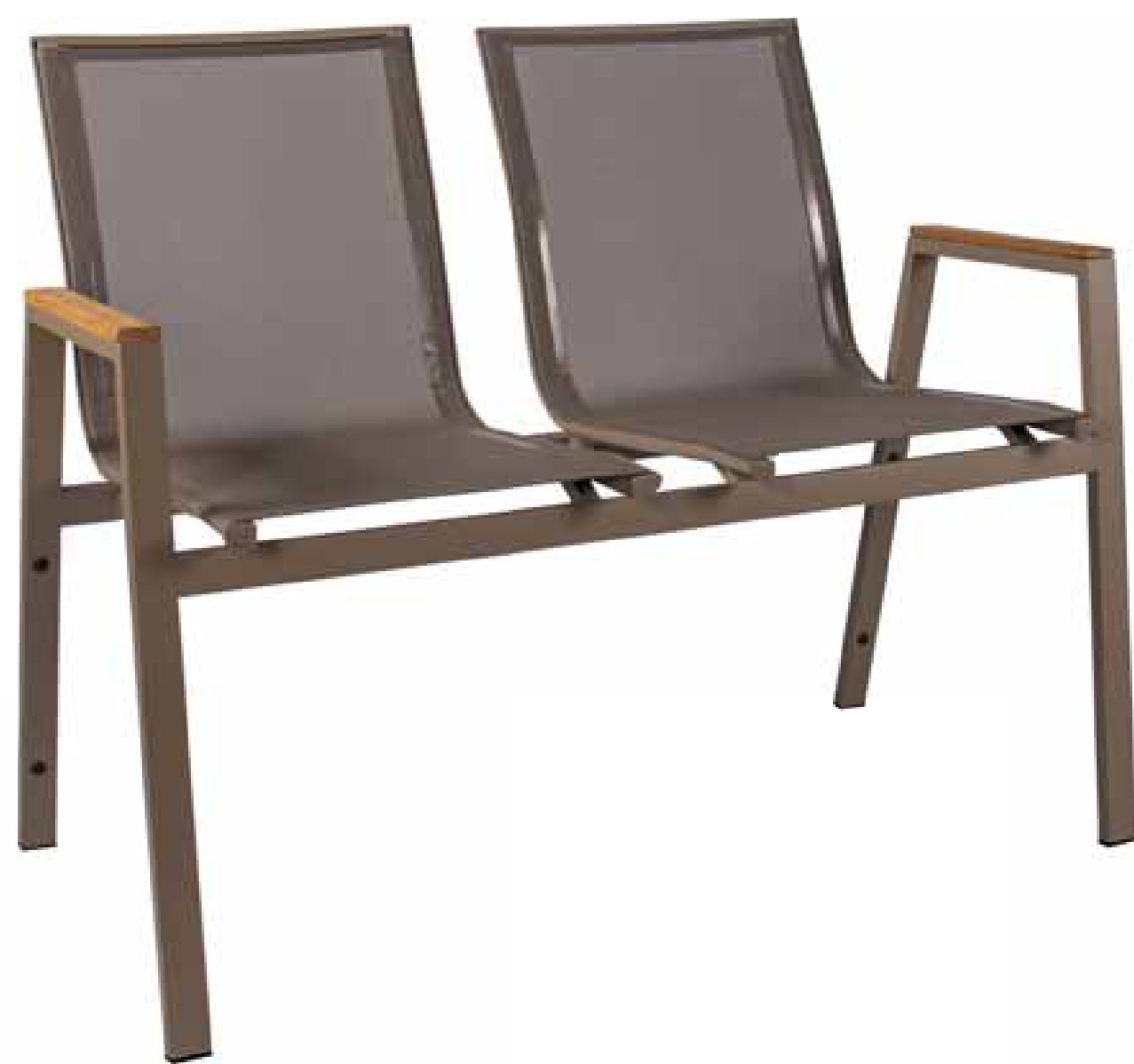 Aluseat 170 — Banc 2 Places Tissu