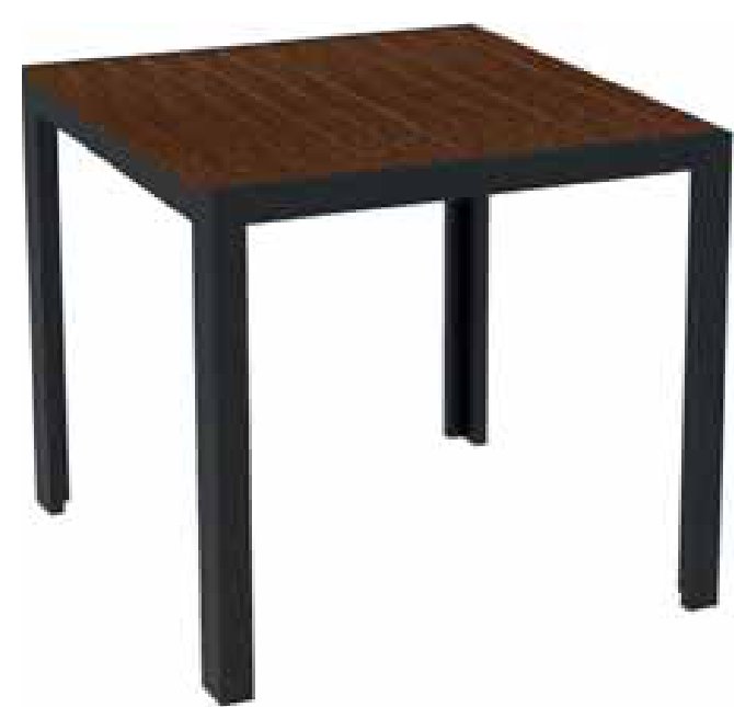 Aluseat 319 — Table Aluminium Slim